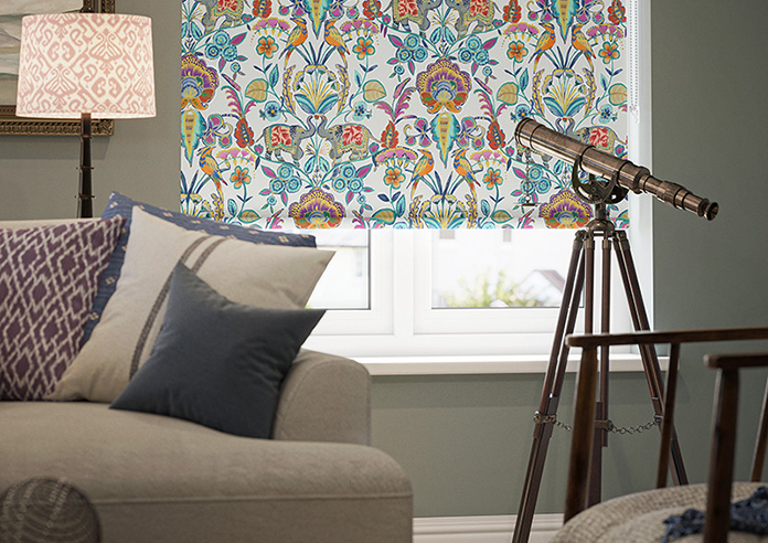 Bangalore, Azure Glow - Twist&Fit Roller Blind - Image 5